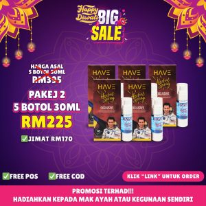 HAVE HERBAL SPRAY PROMO 11/11 - 5 BOTOL 30ML