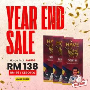 HAVE HERBAL SPRAY 30ML - PAKEJ 3