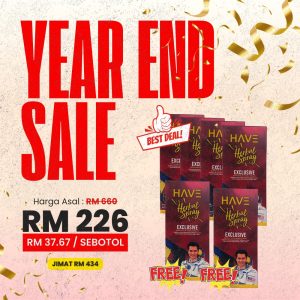 HAVE HERBAL SPRAY 30ML - PAKEJ 4